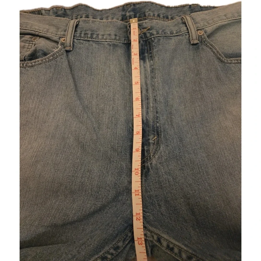 LEVI'S 559 Relaxed Straight Denim Jeans Medium Wash Tag 42×30 (Hemmed to‎ 29" L) - Picture 5 of 9